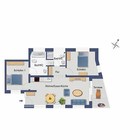 Apartament Haus Seven Seas - Pazifik Heringsdorf